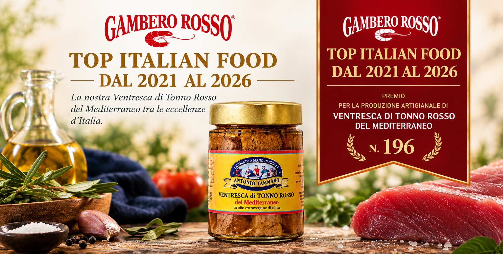 Ventresca è Top Italian Food 2026