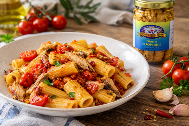 Rigatoni allo sgombro